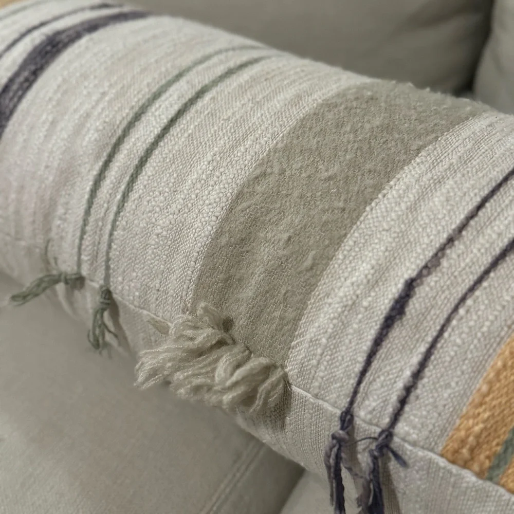 URBAN OUTFITTERS / Anthropologie~ XL Throw Lumbar  Pillow 14” x 40”